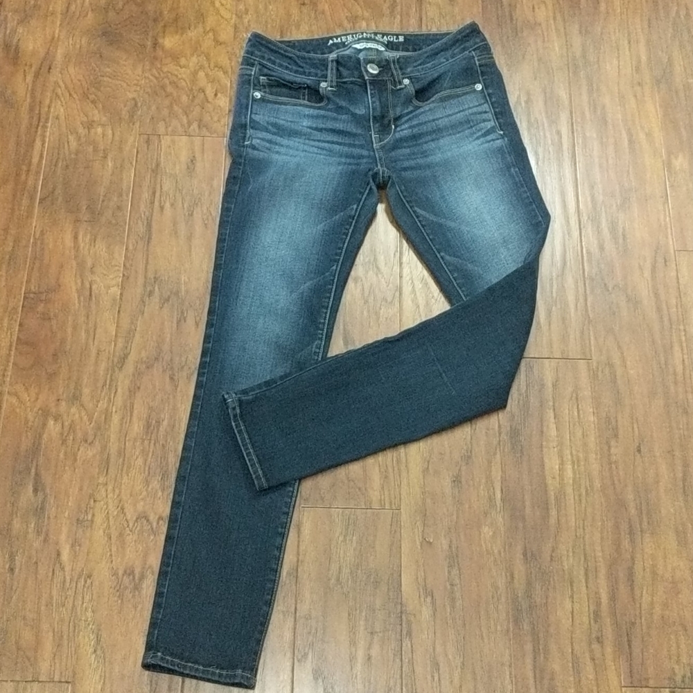 AMERICAN EAGLE Super Stretch Skinny Denim Jeans